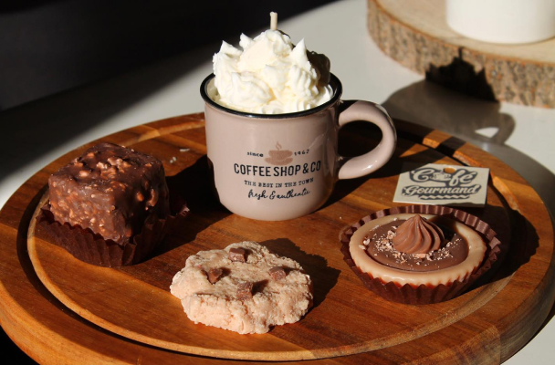 Coffret de bougies et fondants spécial fête des mères 2021