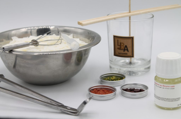 Conception de parfum pour bougies artisanales