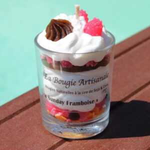 Bougie Sunday Framboise