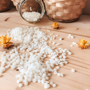 Cire végétale pour bougie artisanale