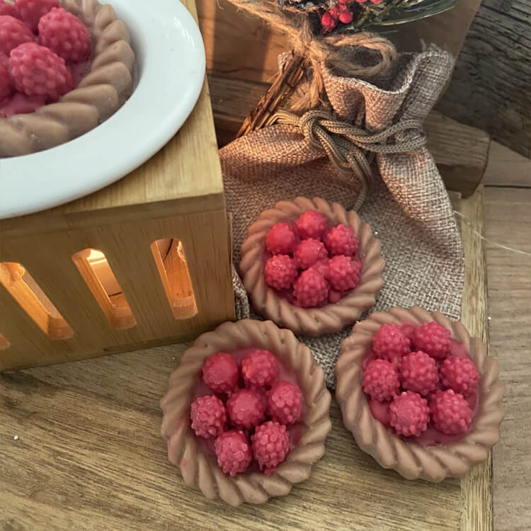 Fondant tartelette framboise